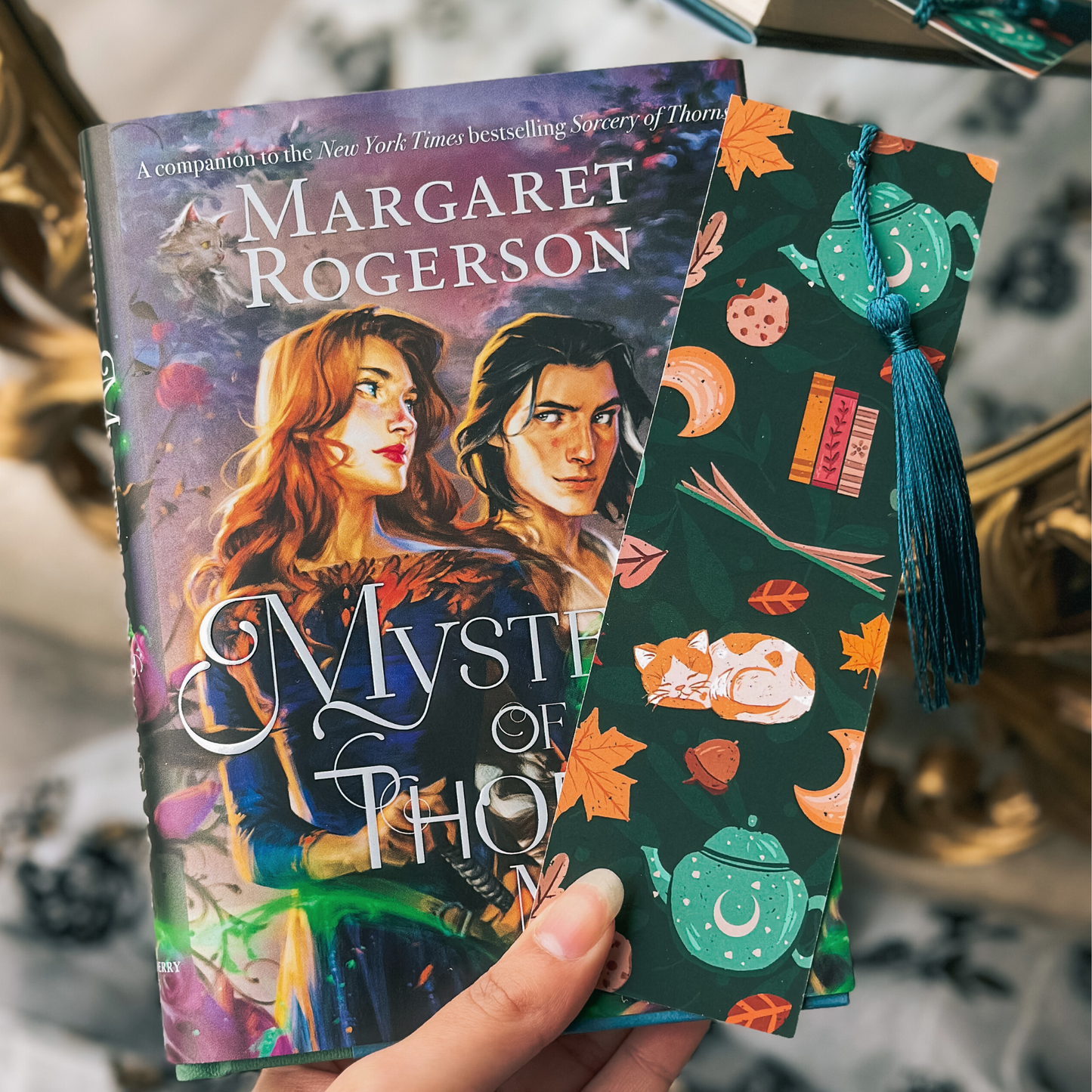 Cozy Reads card bookmark