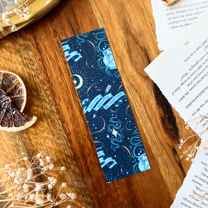 A Court of Thorns and Roses Sarah J. Maas double-sided bookmark