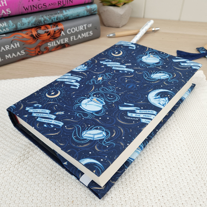 A Court of Thorns and Roses fabric book cover