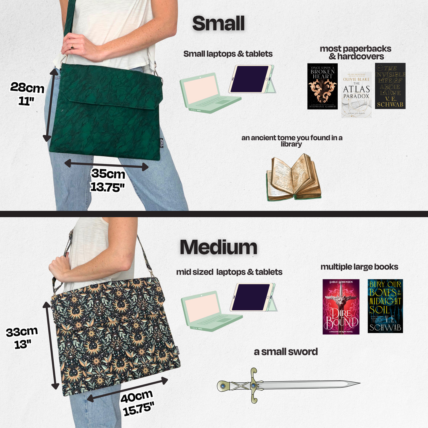 Feline Fables satchel