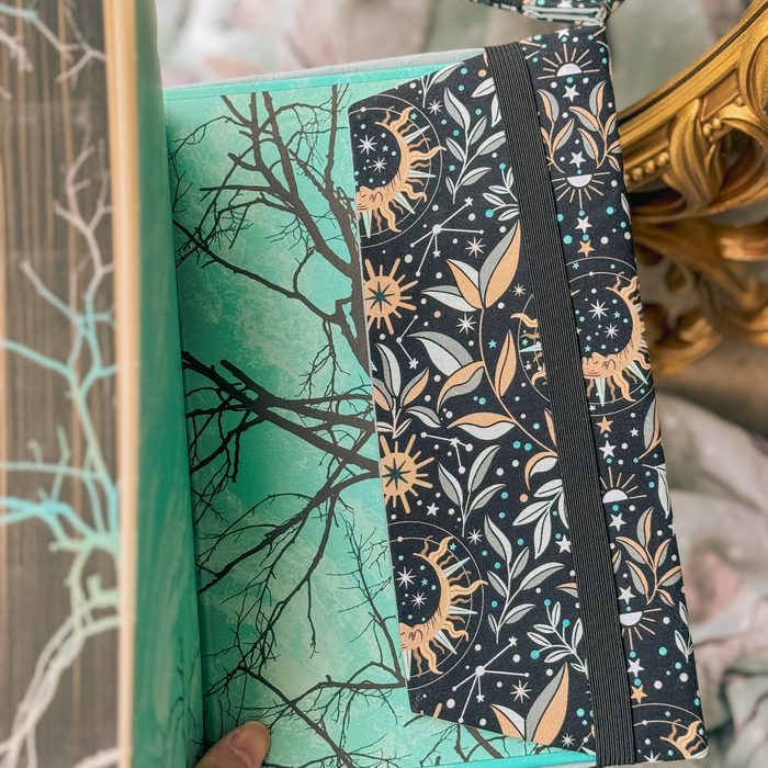 Astral Moonlight fabric dust jacket