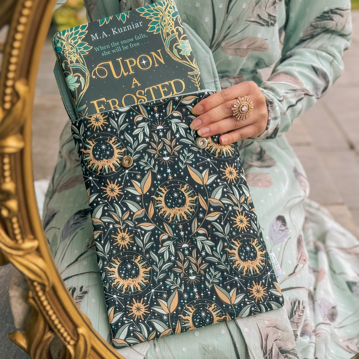 Astral Moonlight padded book sleeve