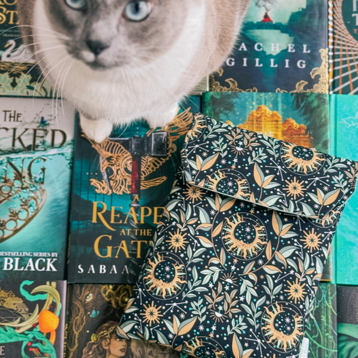 Astral Moonlight padded book sleeve