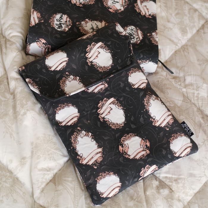 Book Signing padded book sleeve