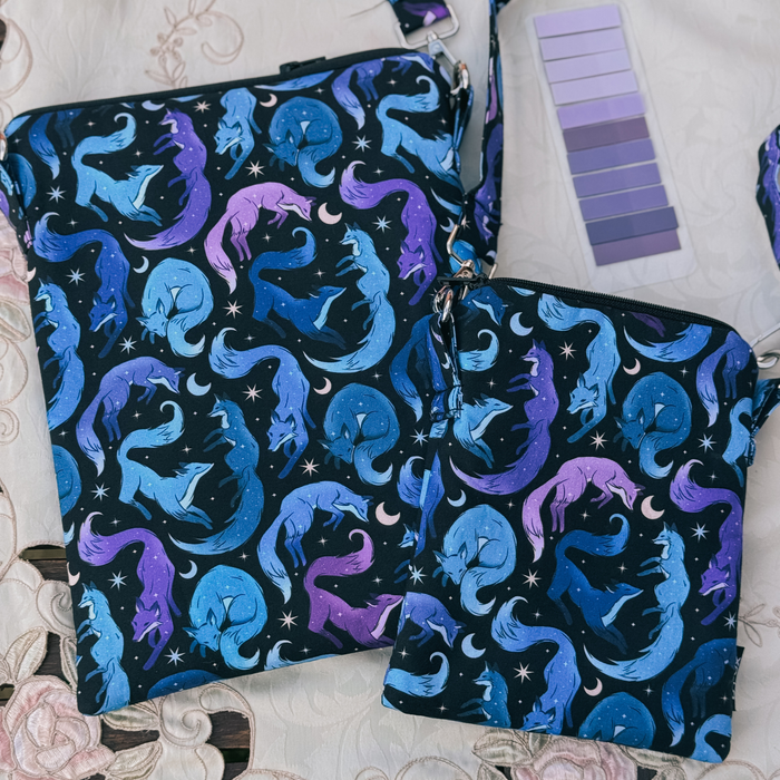 Celestial Fox crossbody sleeve