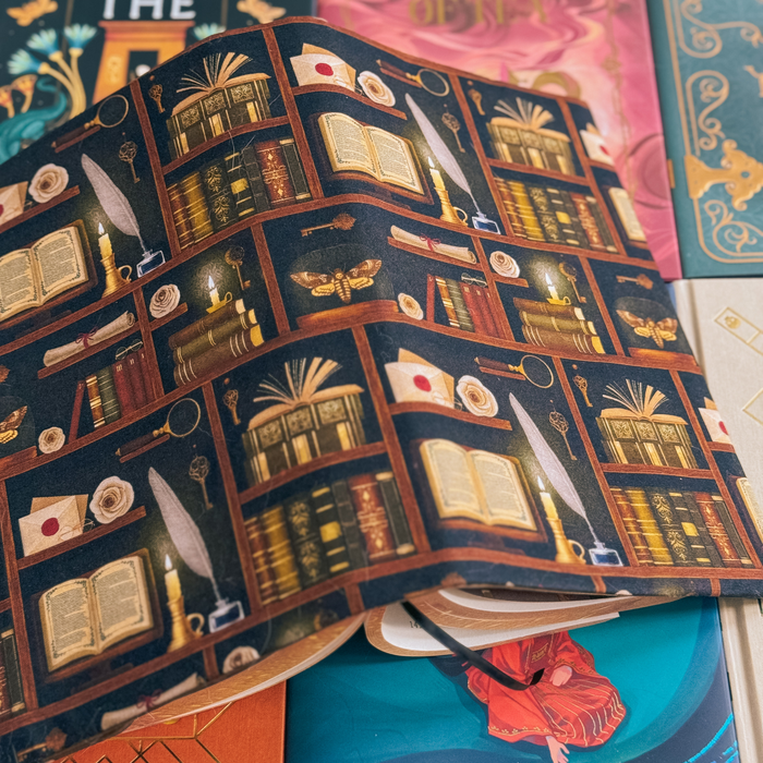 Dark Academia (Classic) fabric dust jacket