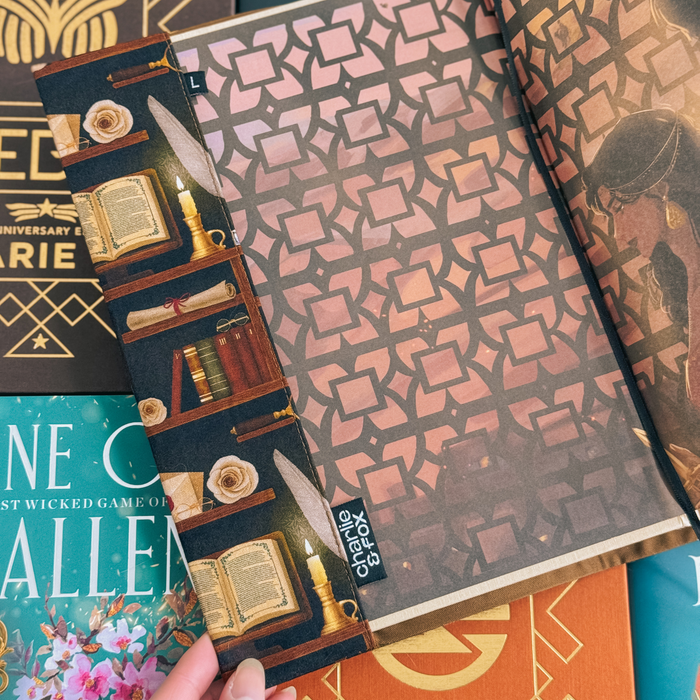 Dark Academia (Classic) fabric dust jacket