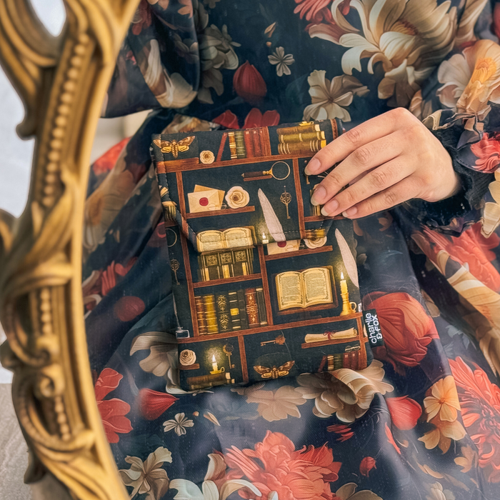 Dark Academia (Classic) padded e-reader sleeve