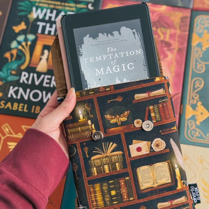 Dark Academia (Classic) padded e-reader sleeve