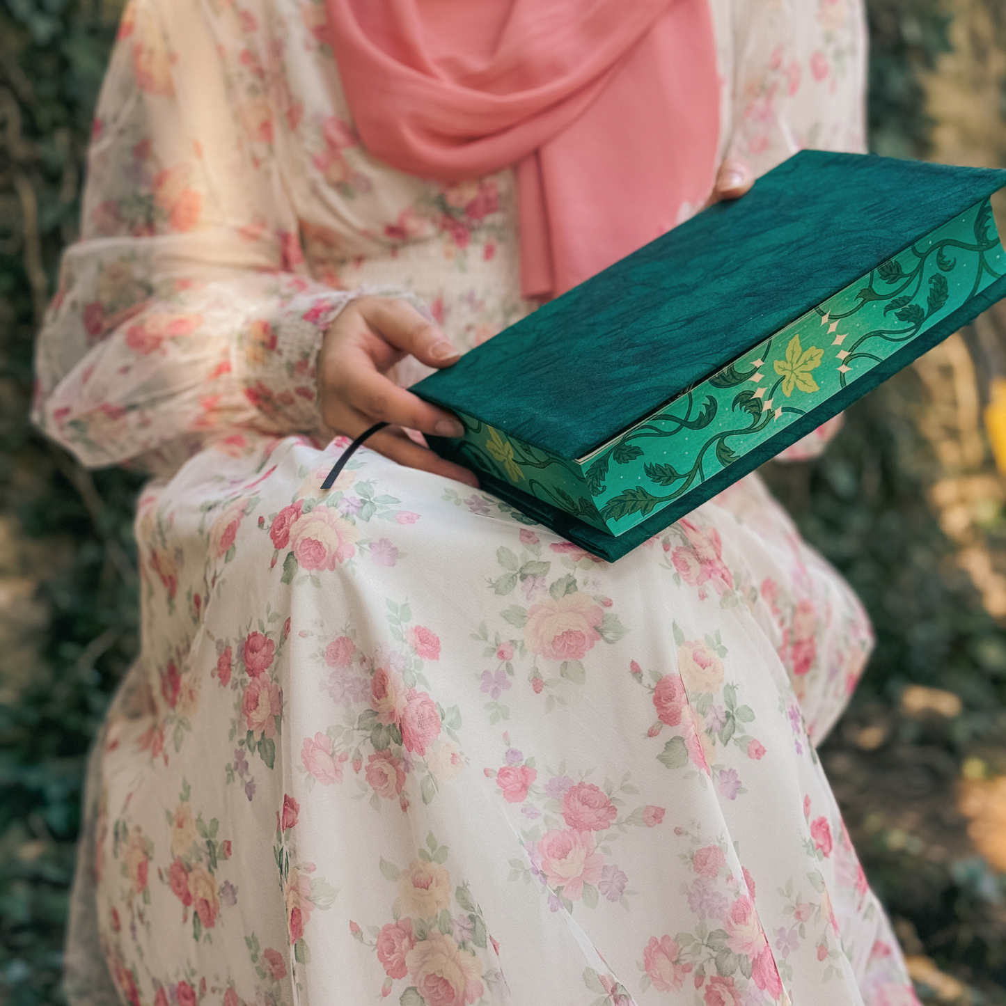 Emerald Green fabric dust jacket