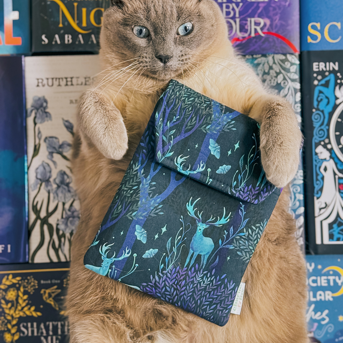 Enchanted Forest padded e-reader sleeve
