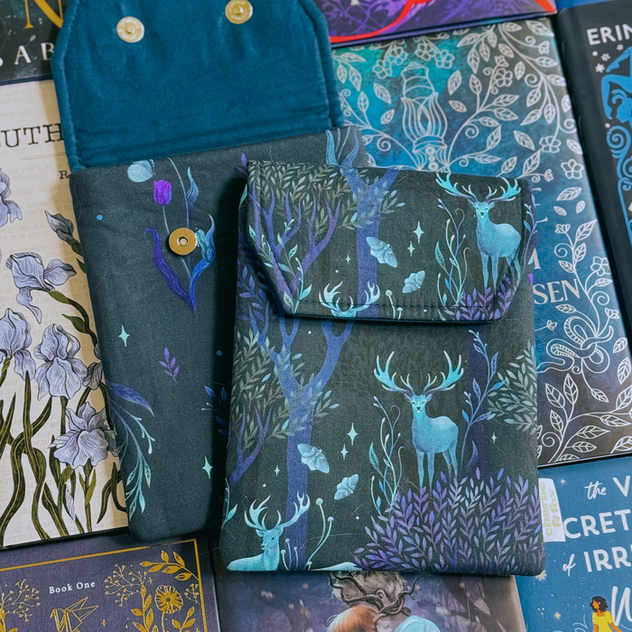 Enchanted Forest padded e-reader sleeve