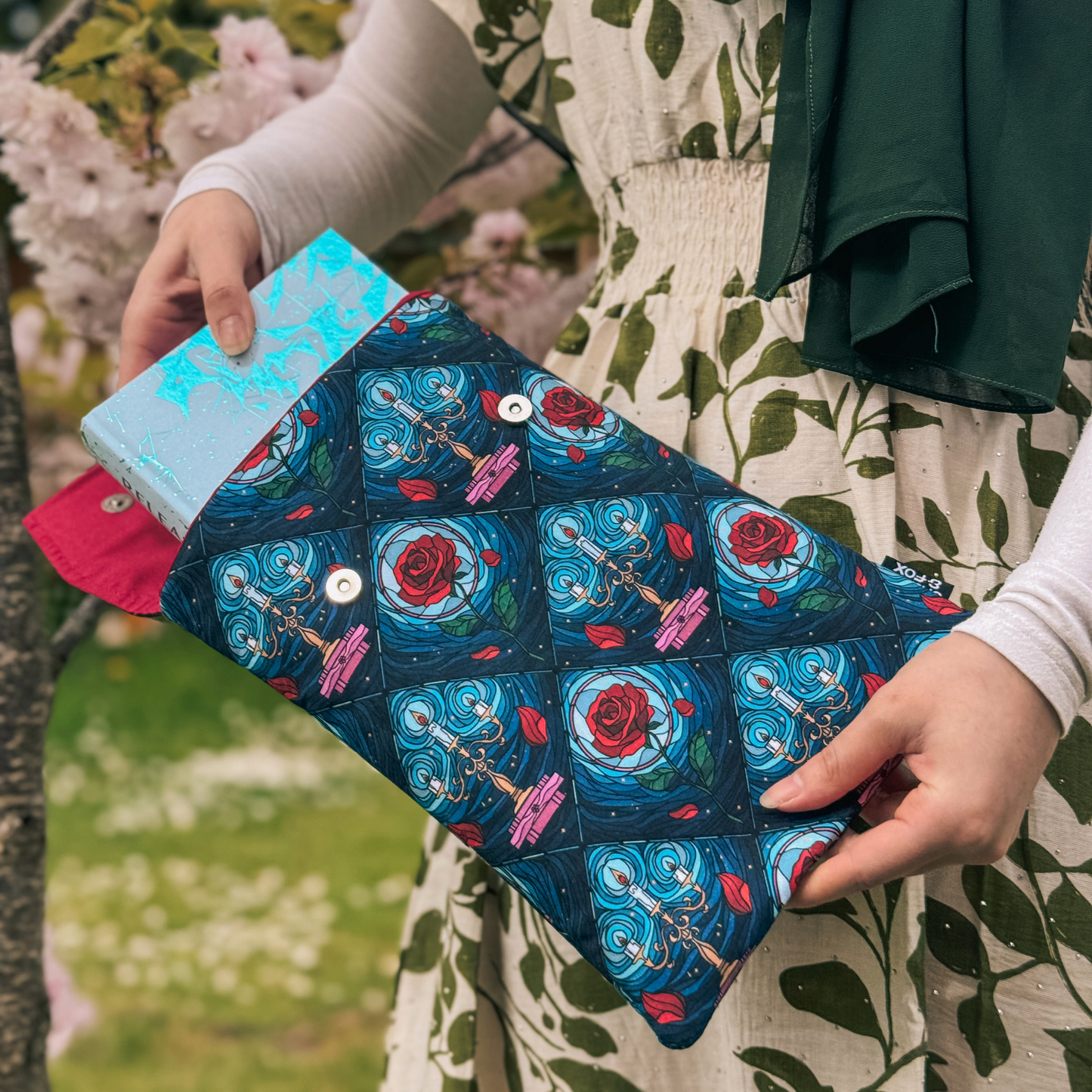 Enchanted Tales padded book sleeve