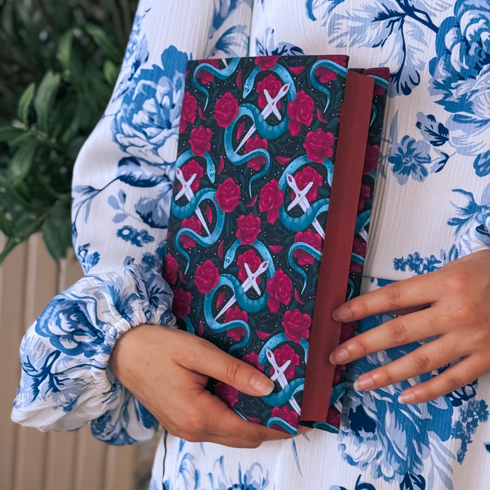 Enemies to Lovers fabric dust jacket