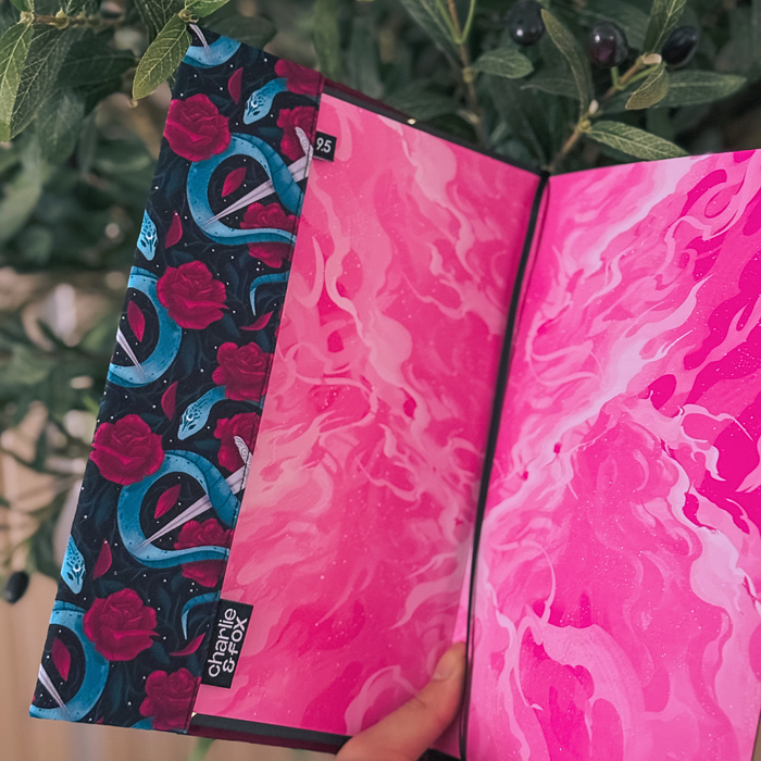 Enemies to Lovers fabric dust jacket