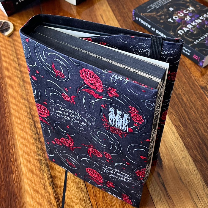 Eternal Lovers fabric dust jacket (Scarlett St. Clair)