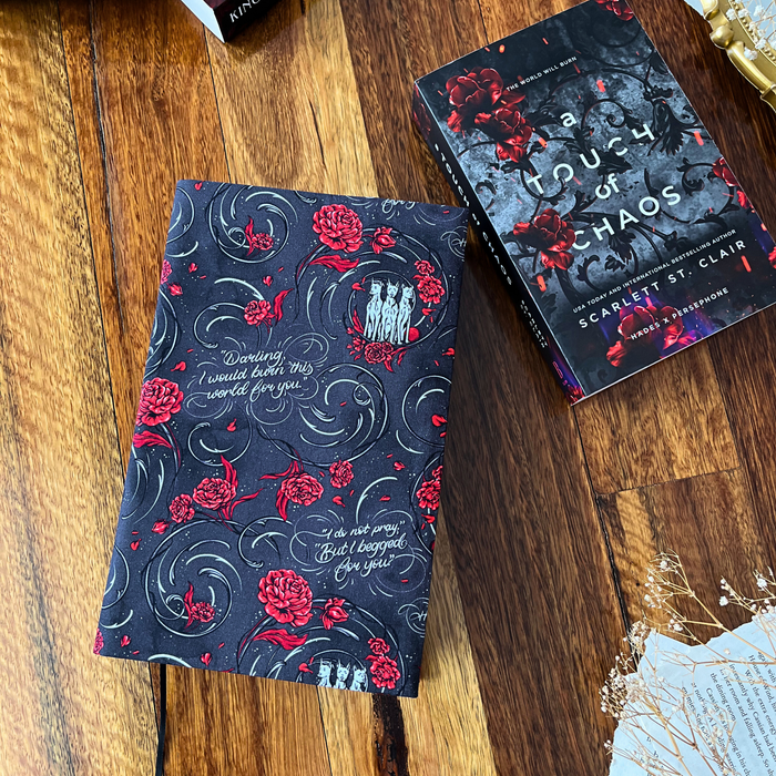 Eternal Lovers fabric dust jacket (Scarlett St. Clair)