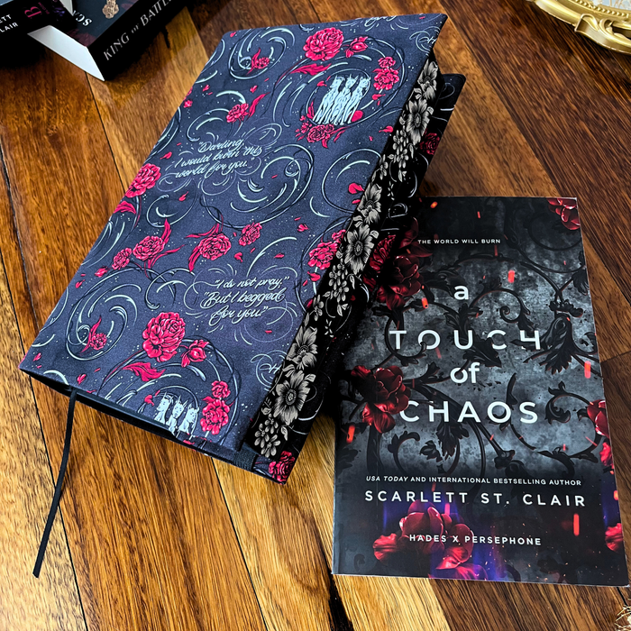 Eternal Lovers fabric dust jacket (Scarlett St. Clair)