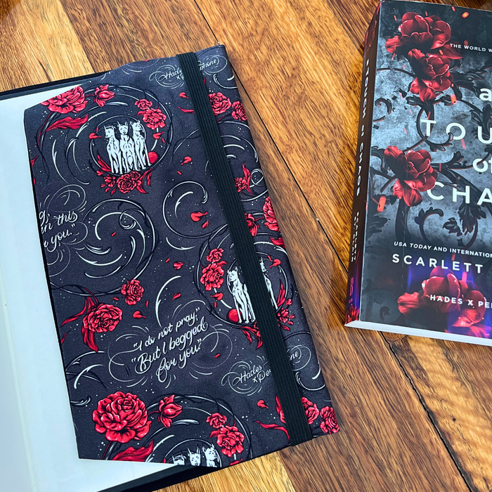 Eternal Lovers fabric dust jacket (Scarlett St. Clair)