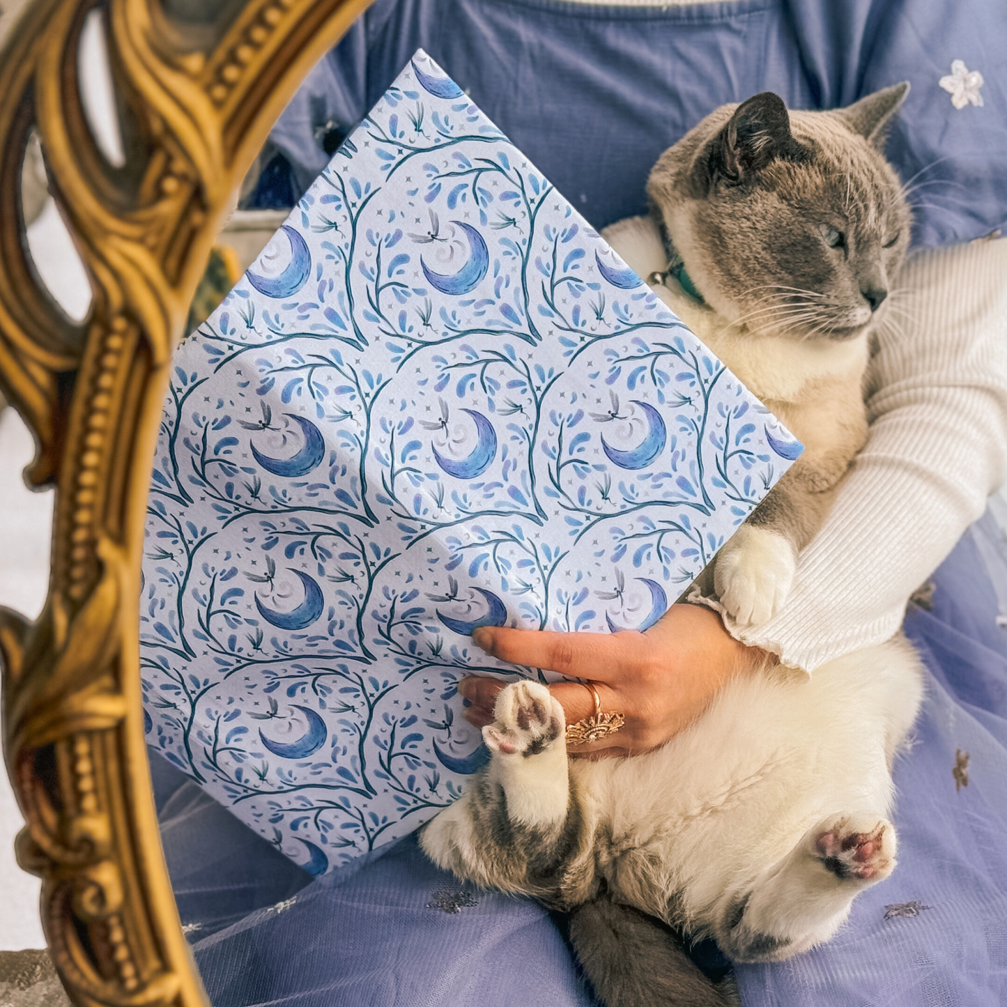Fairytale fabric dust jacket
