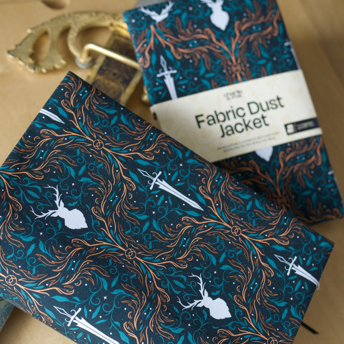 Fireheart fabric dust jacket