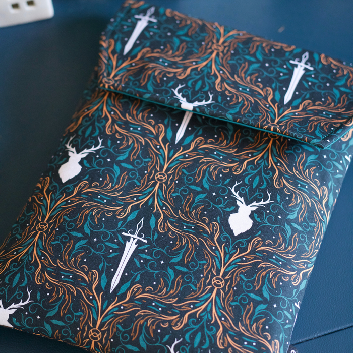 Fireheart padded book sleeve