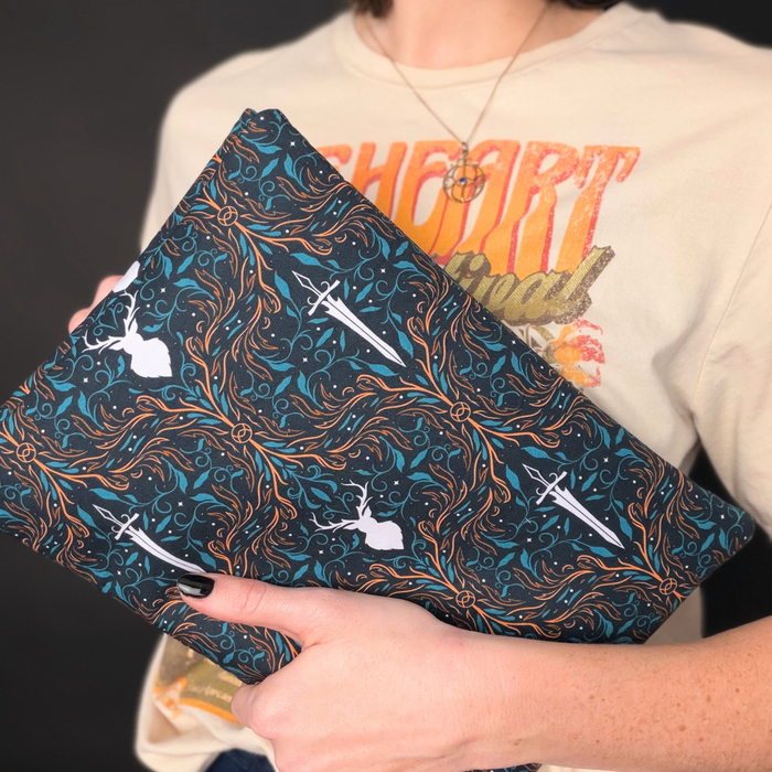 Fireheart padded book sleeve