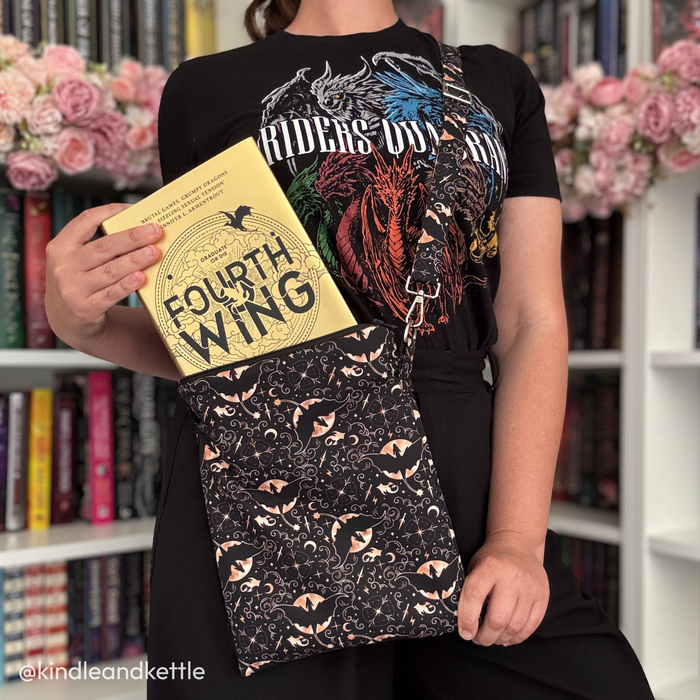 Fourth Wing crossbody sleeve - Rebecca Yarros