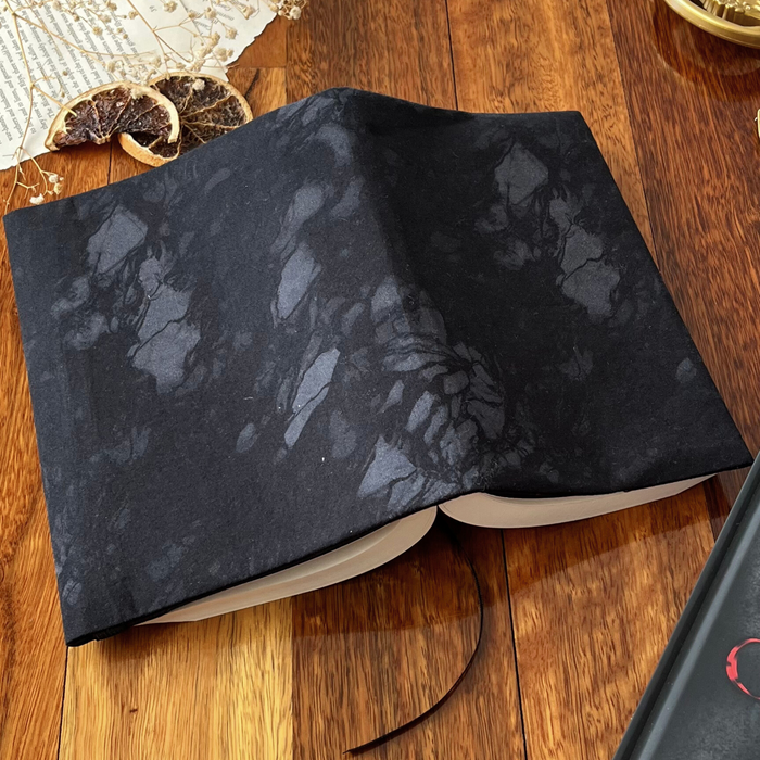 In The Shadows fabric dust jacket