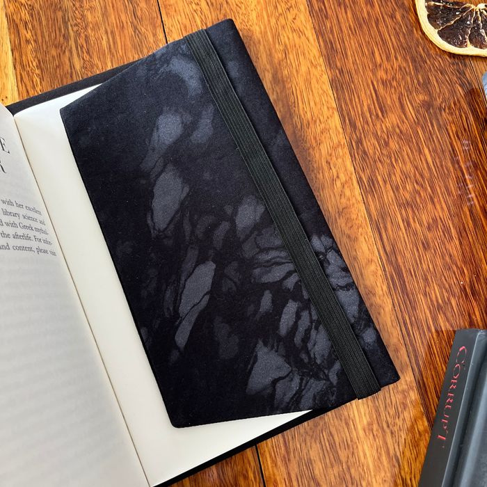 In The Shadows fabric dust jacket