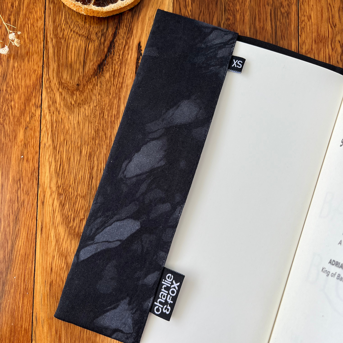 In The Shadows fabric dust jacket