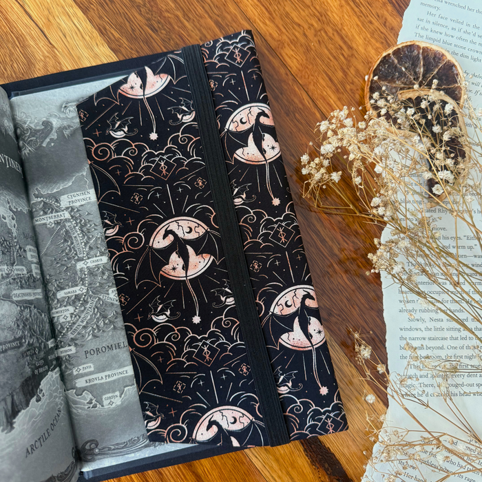 Iron Flame 2.0 fabric dust jacket - Rebecca Yarros