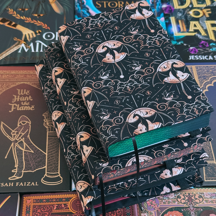 Iron Flame 2.0 fabric dust jacket - Rebecca Yarros