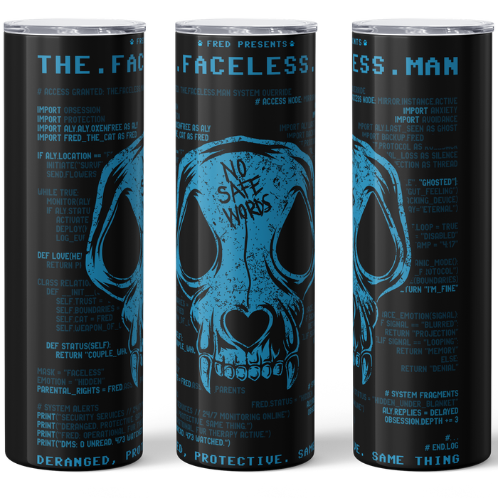 The Faceless Man Tumbler