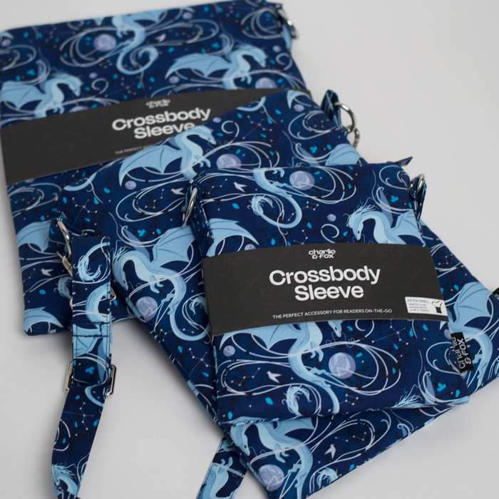 Moonplume Dragon crossbody sleeve (When The Moon Hatched - Sarah A. Parker)