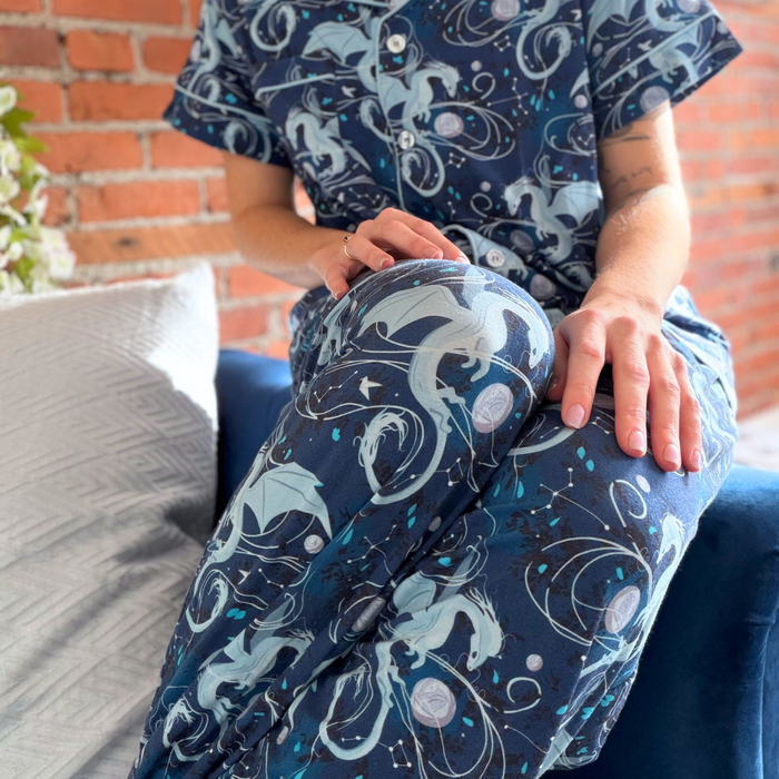 Moonplume Dragon PJ pants (When The Moon Hatched - Sarah A. Parker)