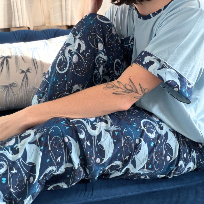 Moonplume Dragon PJ pants (When The Moon Hatched - Sarah A. Parker)