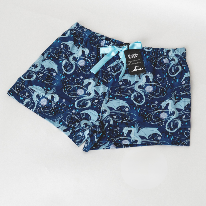 Moonplume Dragon PJ shorts (When The Moon Hatched - Sarah A. Parker)
