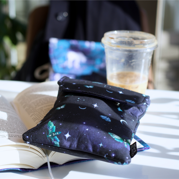 Night Sky padded book sleeve
