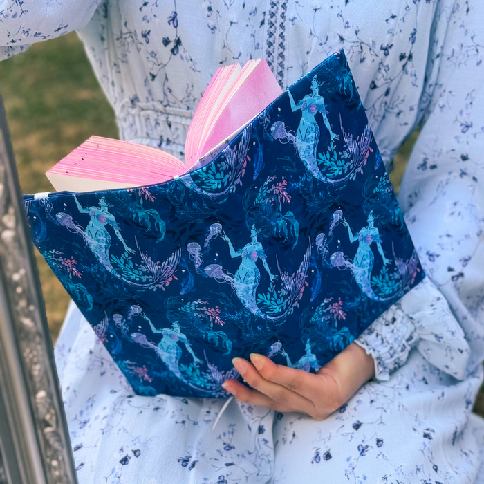 Ocean Queen fabric dust jacket