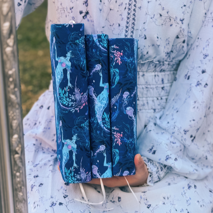 Ocean Queen fabric dust jacket