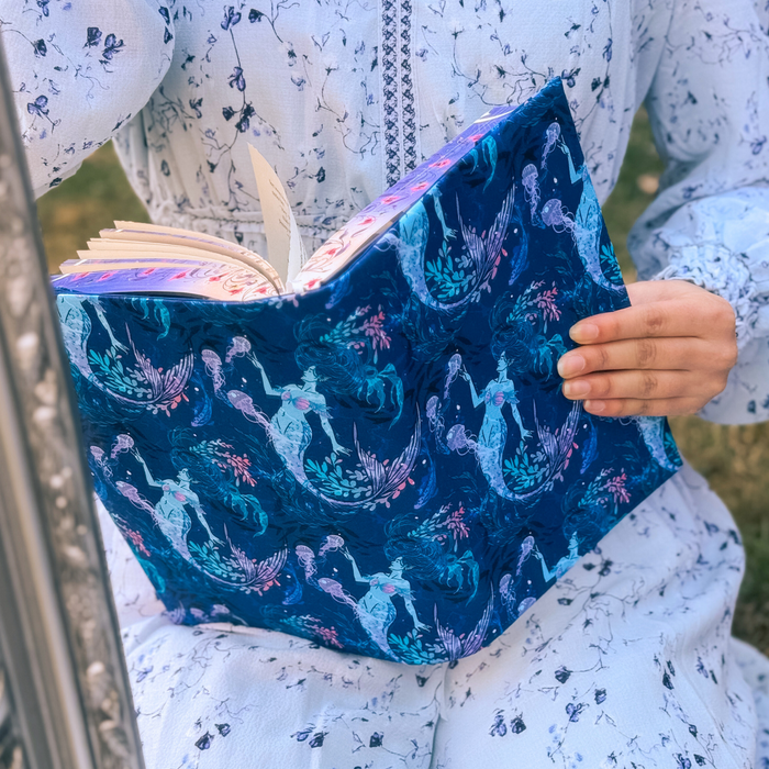 Ocean Queen fabric dust jacket