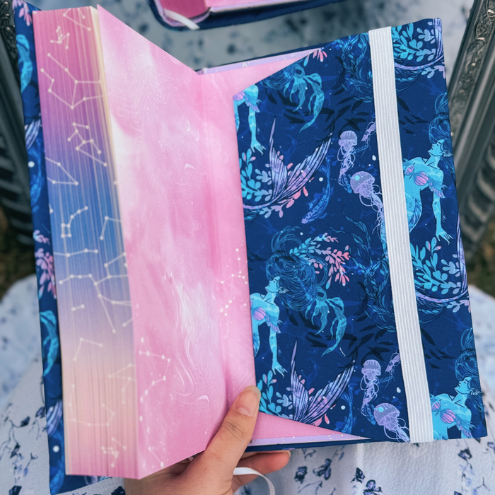 Ocean Queen fabric dust jacket