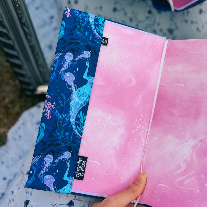 Ocean Queen fabric dust jacket