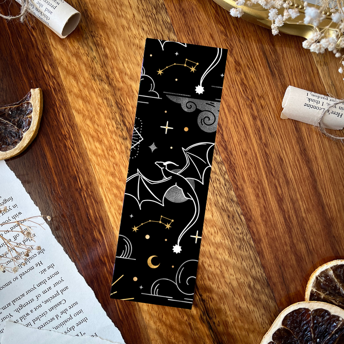 Onyx Storm double-sided bookmark - Rebecca Yarros