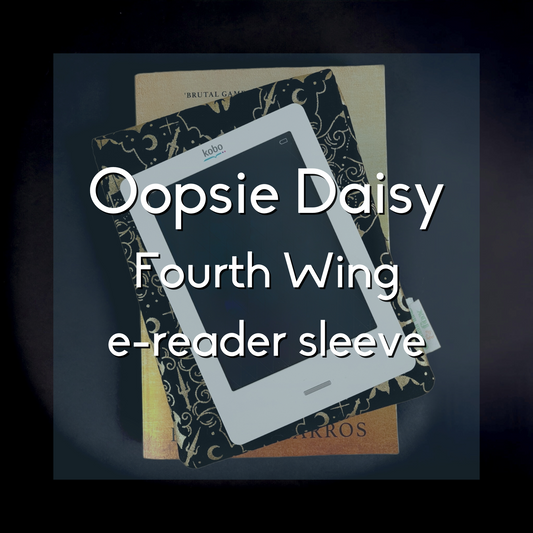 *oopsie dasiy* Dragon Rider padded e-reader sleeve - Fourth Wing by Rebecca Yarros
