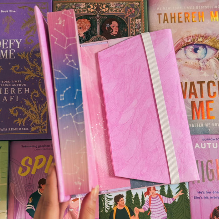 Pink Lemonade fabric dust jacket