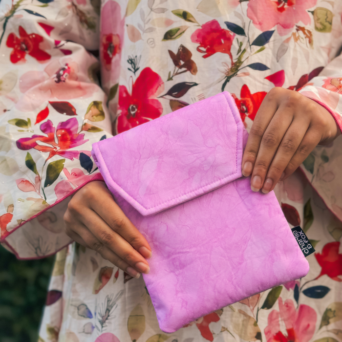 Pink Lemonade padded e-reader sleeve