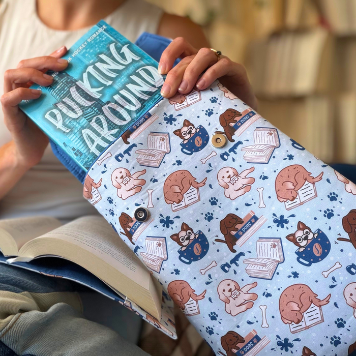 Pups and Pages padded book sleeve