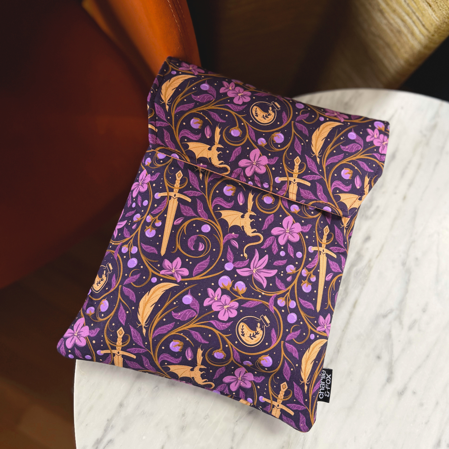 Fourth Wing Quadrants padded book sleeve - Rebecca Yarros
